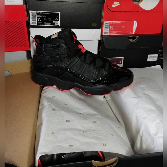 Air Jordan 6 Rings Infrared 23 Men's US SIZE 10.5 Brand New In Box - Picture 12 of 13